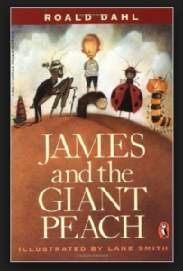 Book Cover - James and the Giant Peach